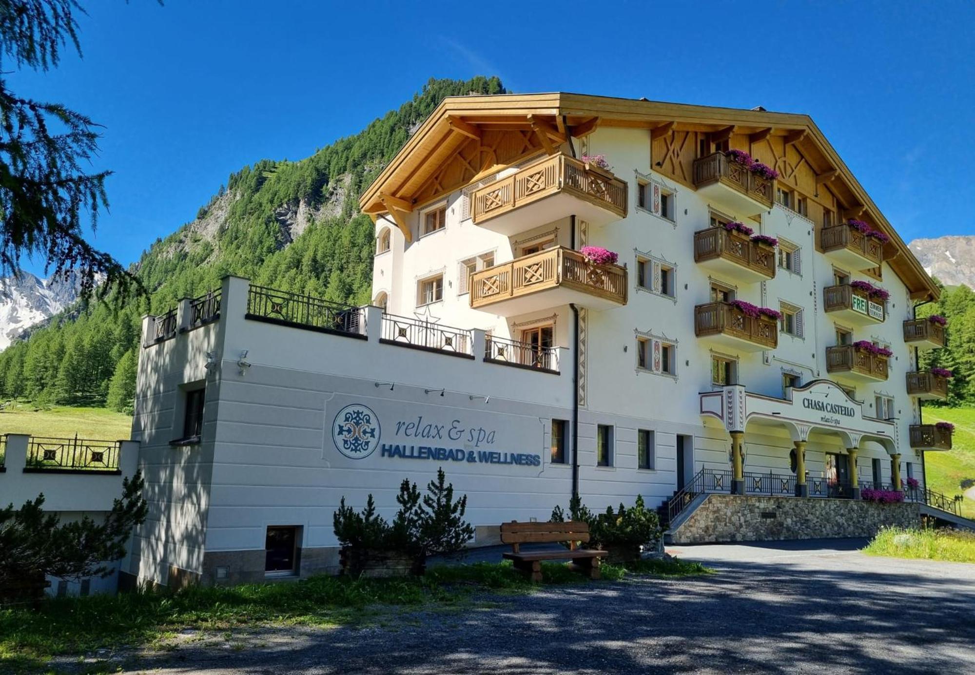Chasa Castello Relax & Spa Samnaun Zewnętrze zdjęcie